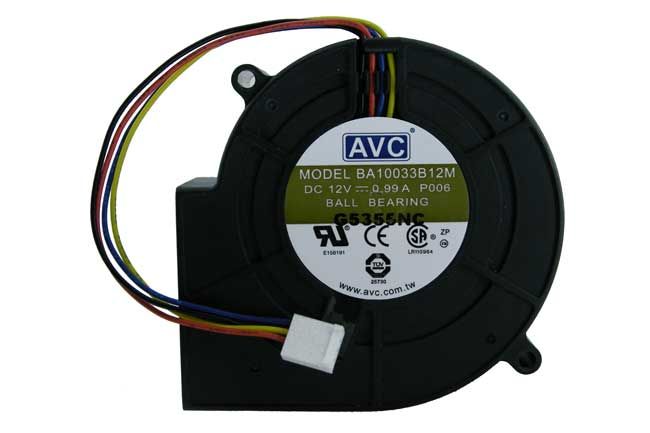 Ventola Di Raffreddamento AVC BA10033B12M, 97mm, 12V 0,99A, 4 Pin, Soffiatore Turbo, Nuovo - Foto 2