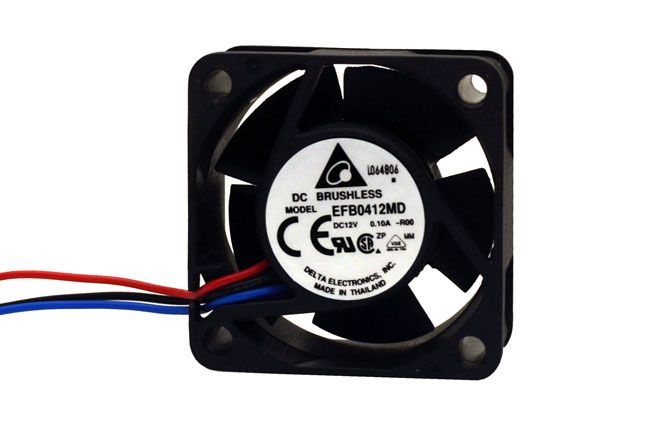 Ventola Di Raffreddamento DELTA EFB0412MD 40x40x20mm &ndash; 12V 0.18A, 3 Pin, Nuova (Scatola Aperta)
