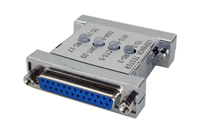 DB25 Male to Female Loopback Tester 4-LED – Wholesale Computer ...